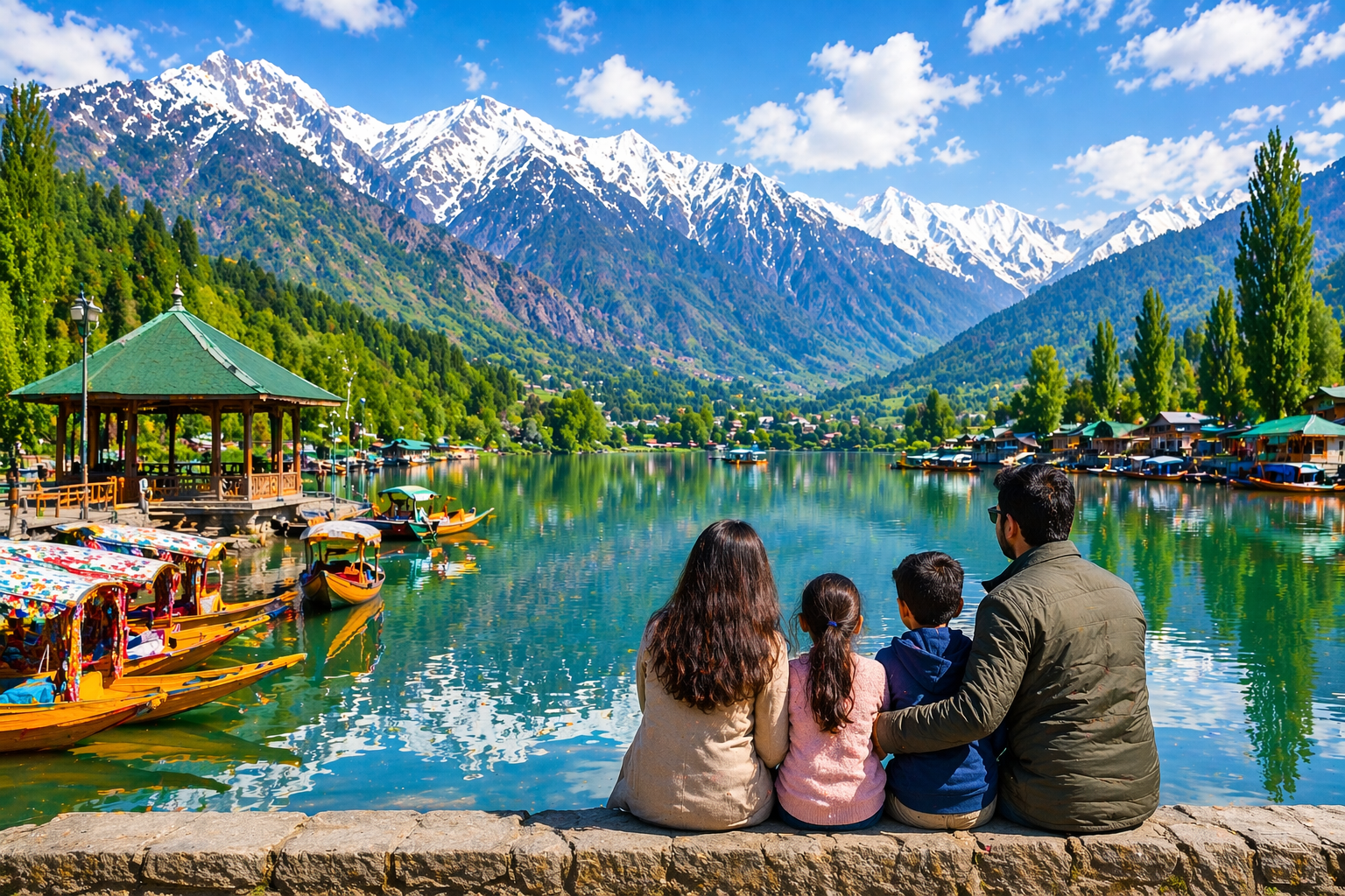 4N / 5D Kashmir tour with family