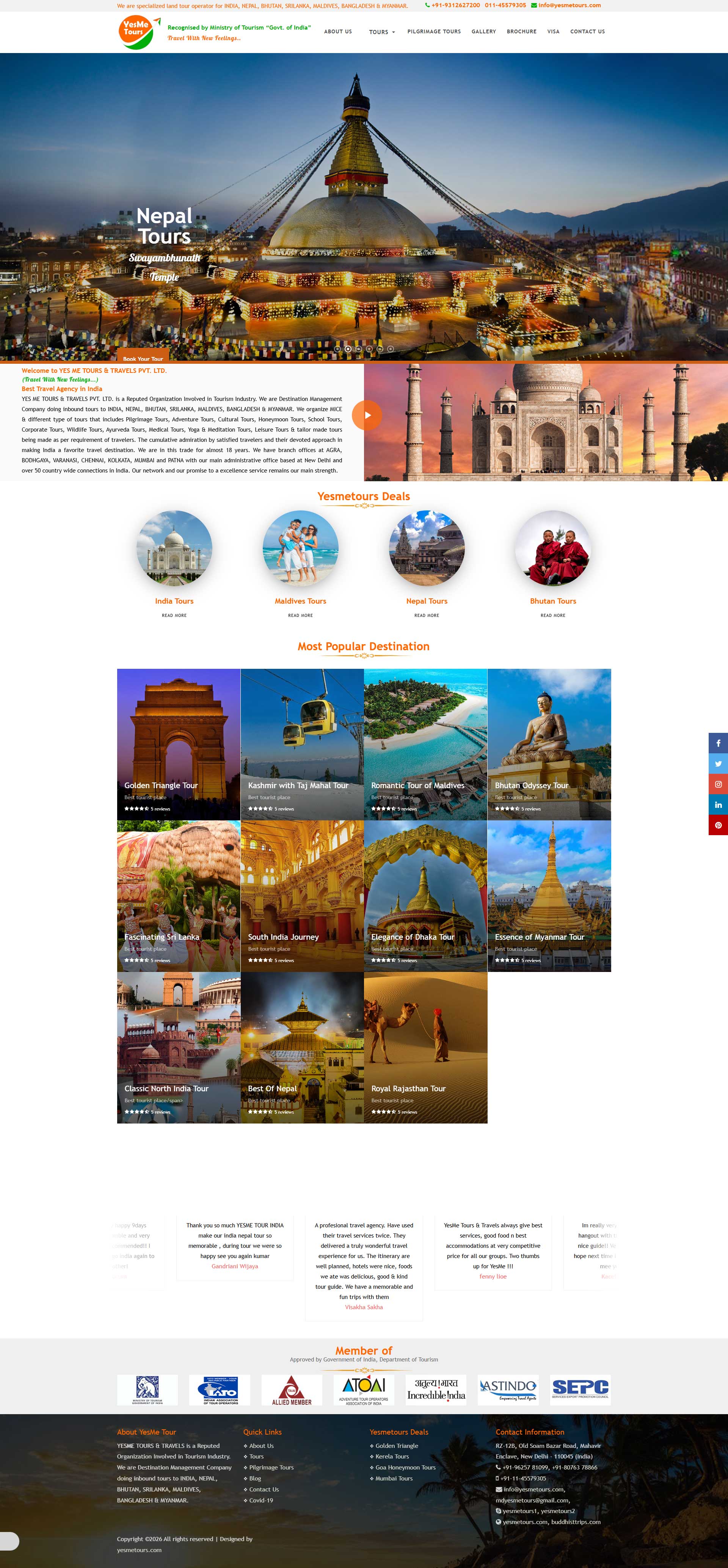 website