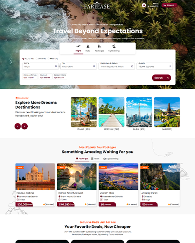 Hotel Booking Page